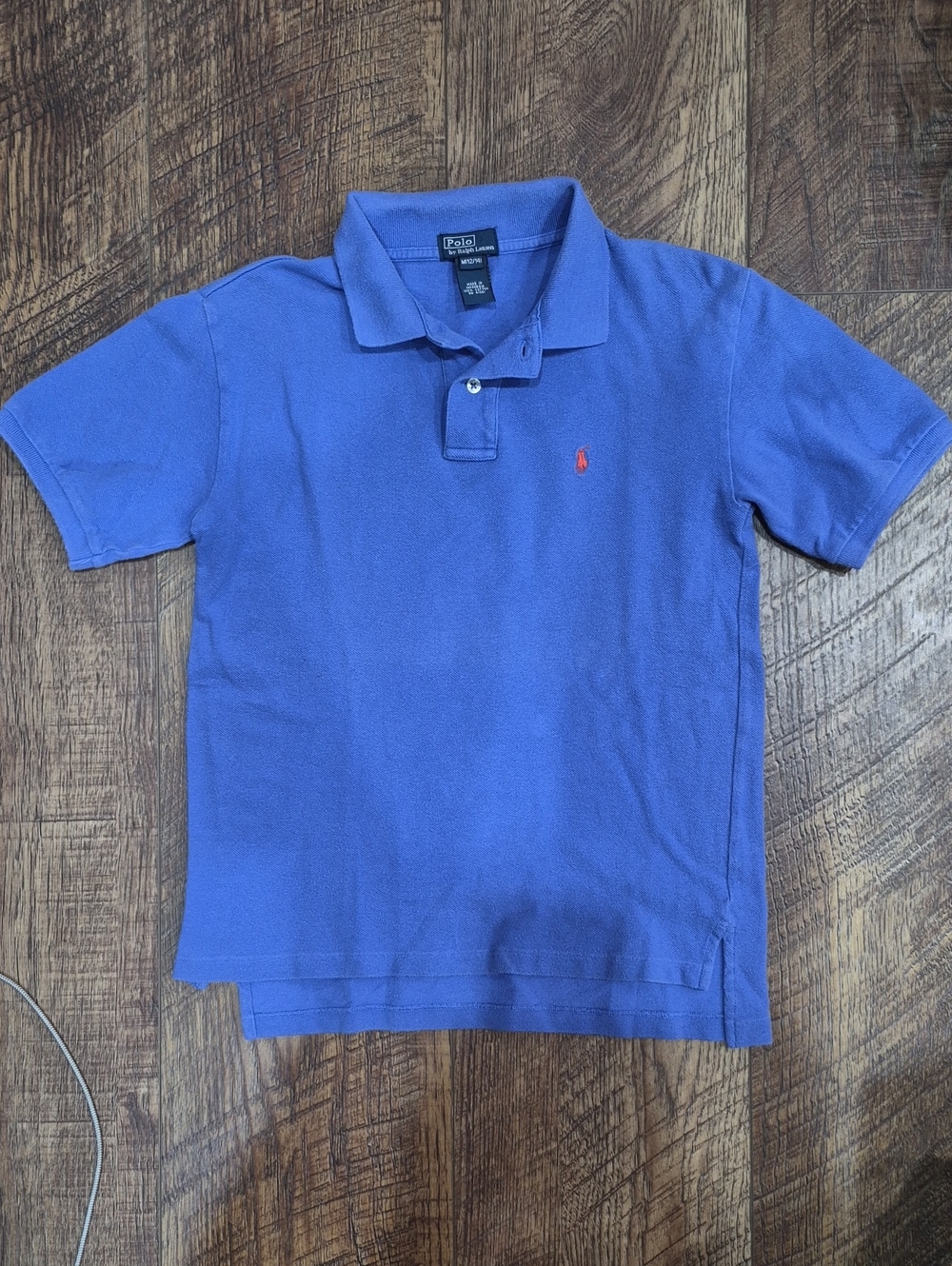 Boys Polo Ralph Lauren Collared Short Sleeve Shirt Size M (12/14)